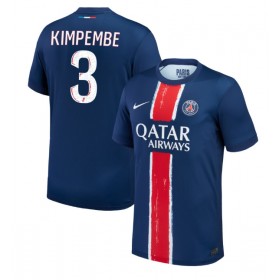 Pánské fotbalový oblečení Paris Saint-Germain Presnel Kimpembe #3 Domácí košile 2024-25 Krátkým Rukávem